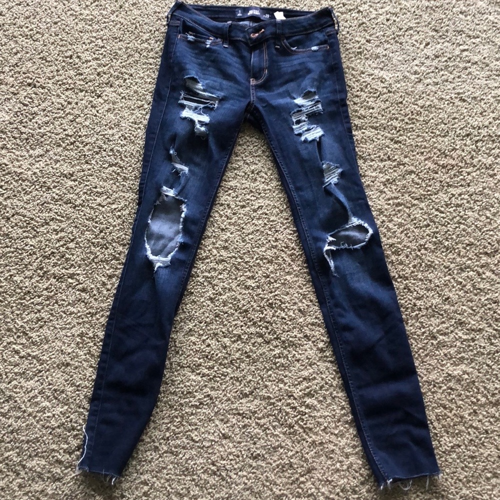 Dark wash jeans from Hollister size 1